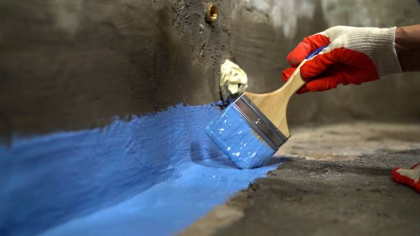 Commercial Emergency Waterproofing project at a Gladstone, NJ business property by SJ Waterproofing Pros